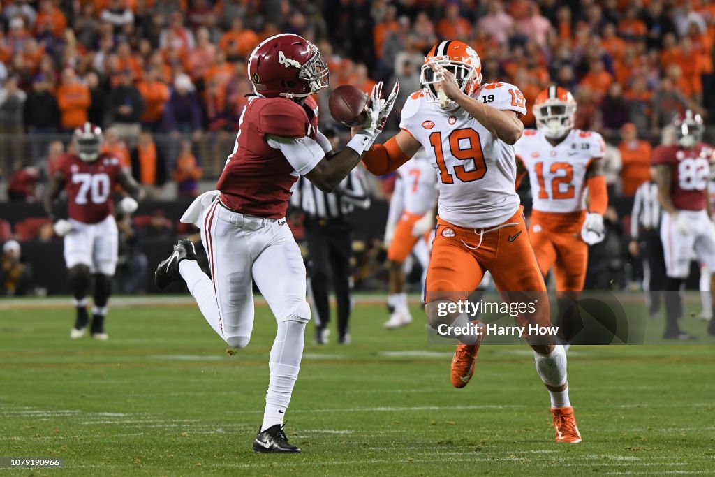 College Football Playoff National Championship - Alabama v Clemson