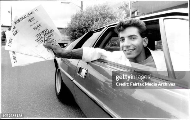 Centre Unity Party Centre Unity Party candidate in Heathcote bi-election, Colin Poulos, campaigns in Engadine shopping centre. Listed among his...