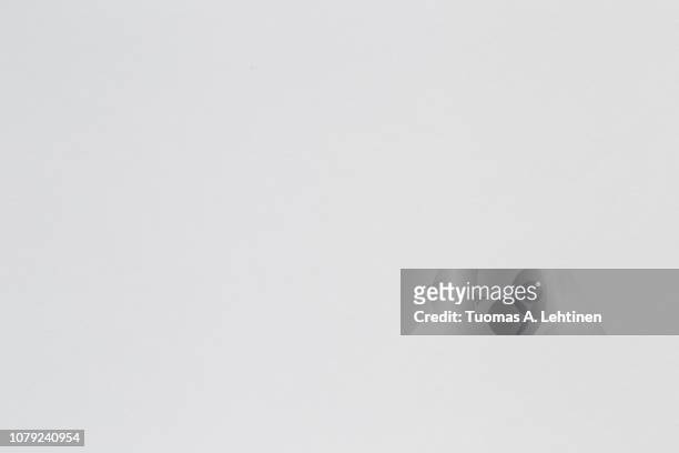 white and blank watercolor paper sheet or aquarelle pad with subtle texture. - white colour stock pictures, royalty-free photos & images