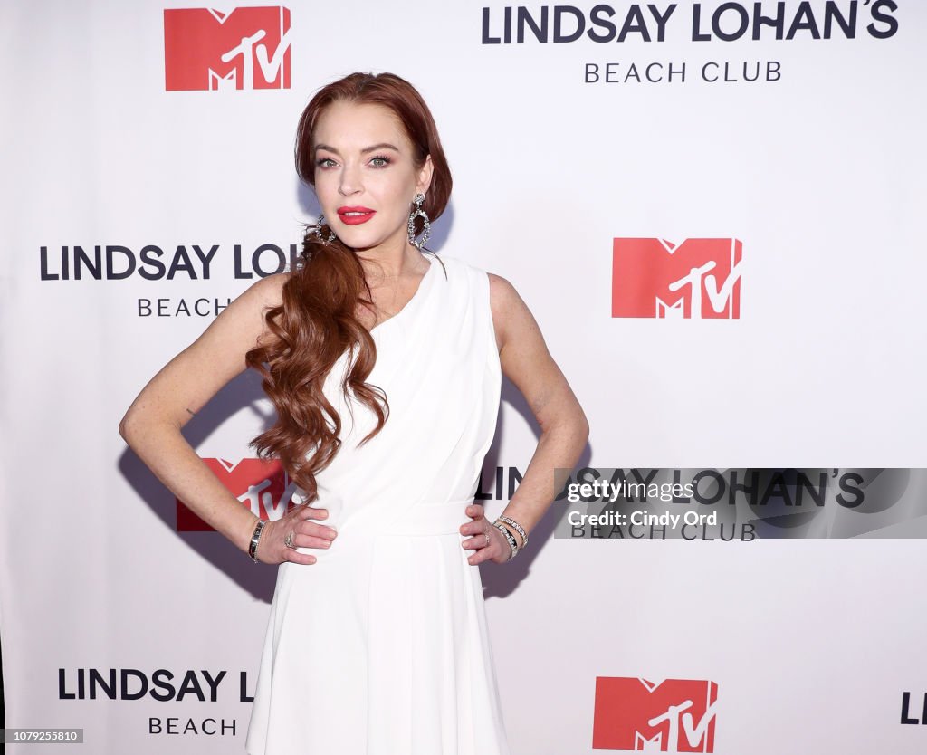 MTV's "Lindsay Lohan's Beach Club" Premiere Party