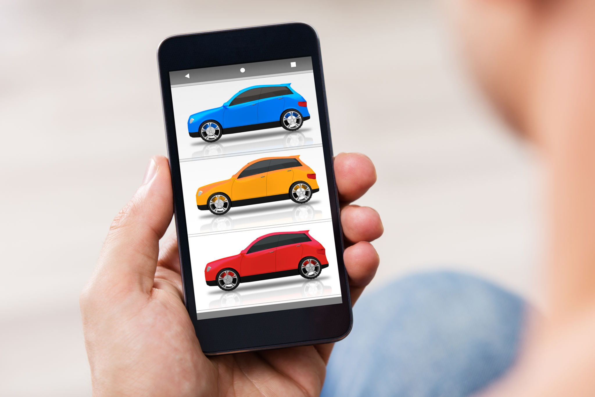 online car ad