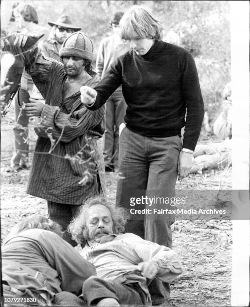 Peter Weir at work on his latest assignment, a series for Yorkshire Television, Luke's Kingdom. Peter Weir has directed two episodes of the 13...