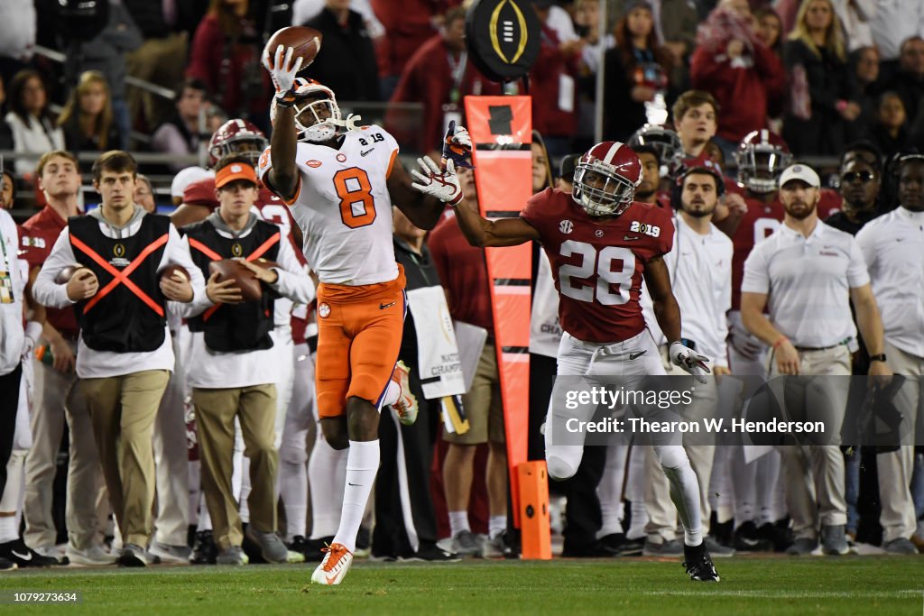 College Football Playoff National Championship Presented By AT&T - Alabama v Clemson