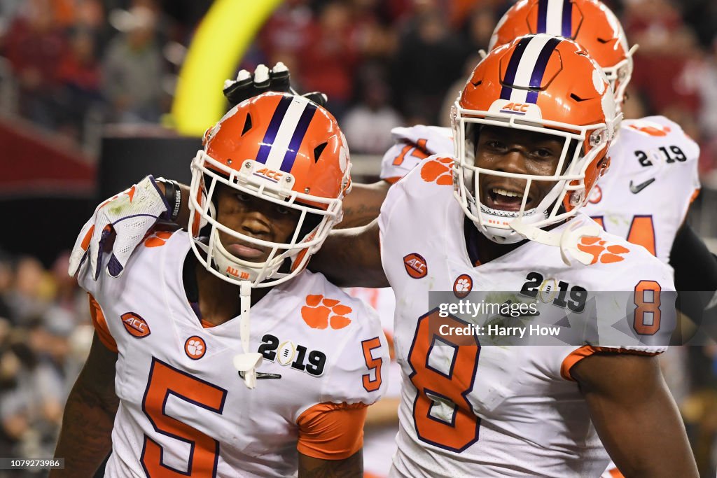 College Football Playoff National Championship Presented By AT&T - Alabama v Clemson