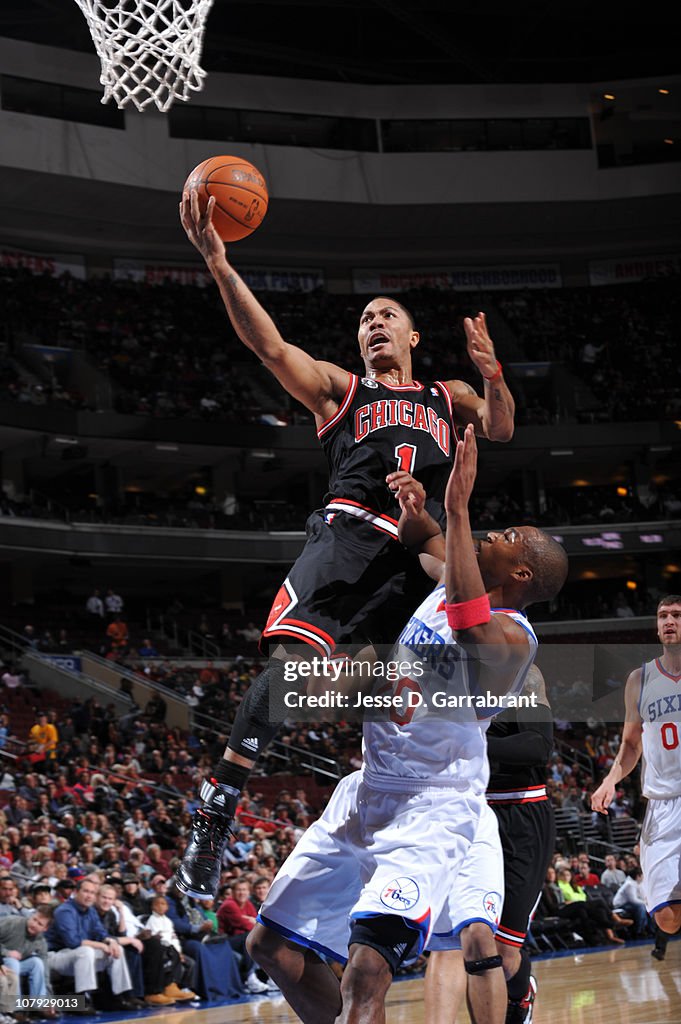 Chicago Bulls v Philadelphia 76ers