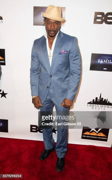 Darrin Dewitt Henson attends BET's "The Family Business" Special Screening at Ahrya Fine Arts Theater on January 7, 2019 in Beverly Hills, California.