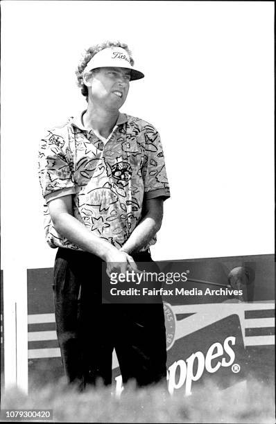 Australian PGA Golf at the NSW Gold Club.Mike Harwood . November 18, 1994. .