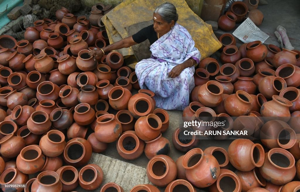 INDIA-RELIGION-HINDUISM-FESTIVAL-PONGAL