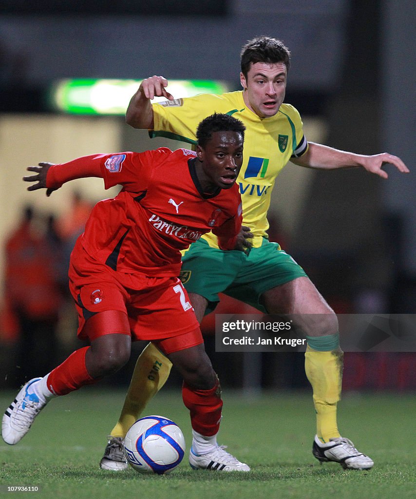 Norwich City v Leyton Orient - FA Cup 3rd Round