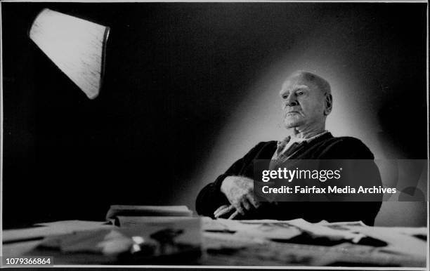Mr. Frank Wormald, with some of his WW1 memoribilia of the Red Baron story.World War I German fighter plot Baron Manfred Von Richthofen was shot down...