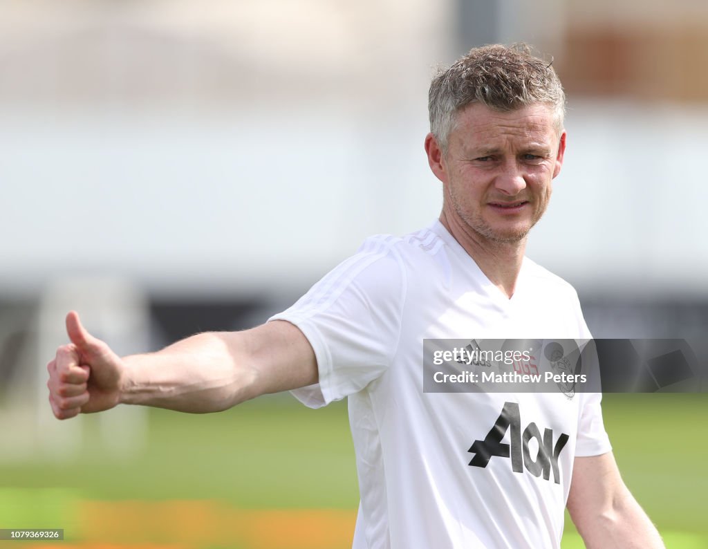 Manchester United Warm Weather Training Session