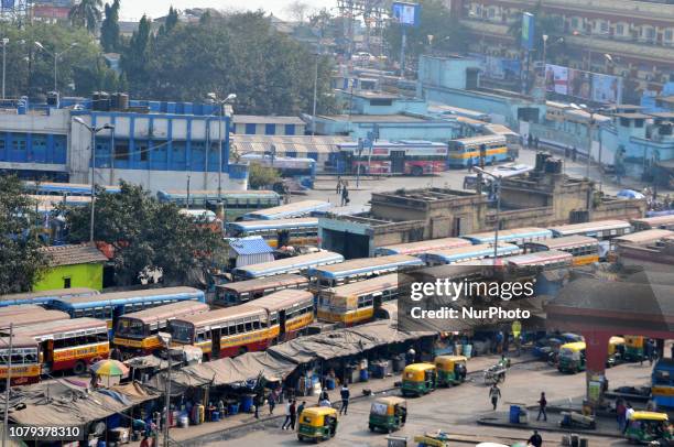 The 48 hours long All India General Strike called by central Trade Unions protesting against the anti-people policies of the centre on January...