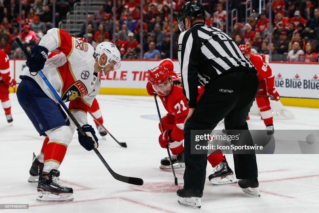 NHL: DEC 22 Panthers at Red Wings