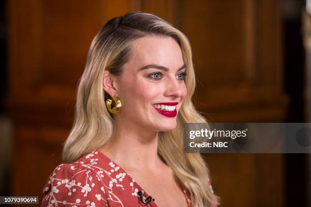 Pictured: Margot Robbie on January 6, 2019 --