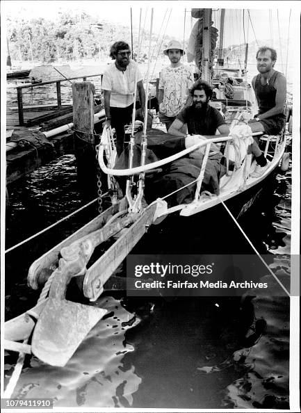 Steve Deck Rclco Barry Lewis, Phil Kelly, Steve Deck and Peter Gill aboard... News Photo ...