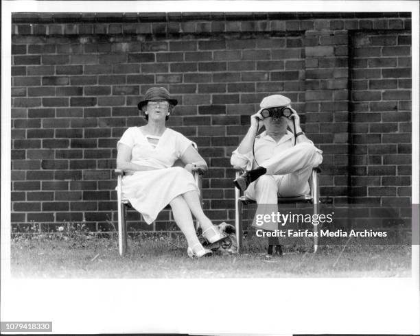 Womens International Cricket Lenore and Derrick Brierley, Quote" Women cricket is a return to the proper traditions of how cricket should be played....