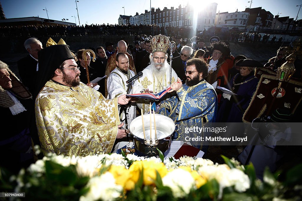 Epiphany Is Celebrated On The Beach At Margate