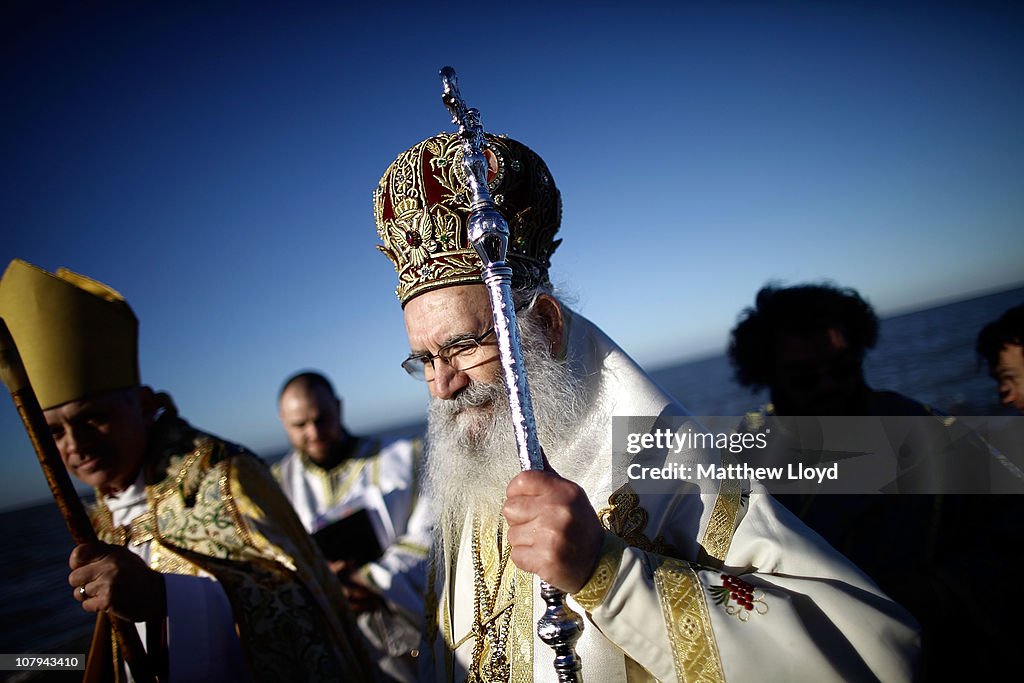 Epiphany Is Celebrated On The Beach At Margate