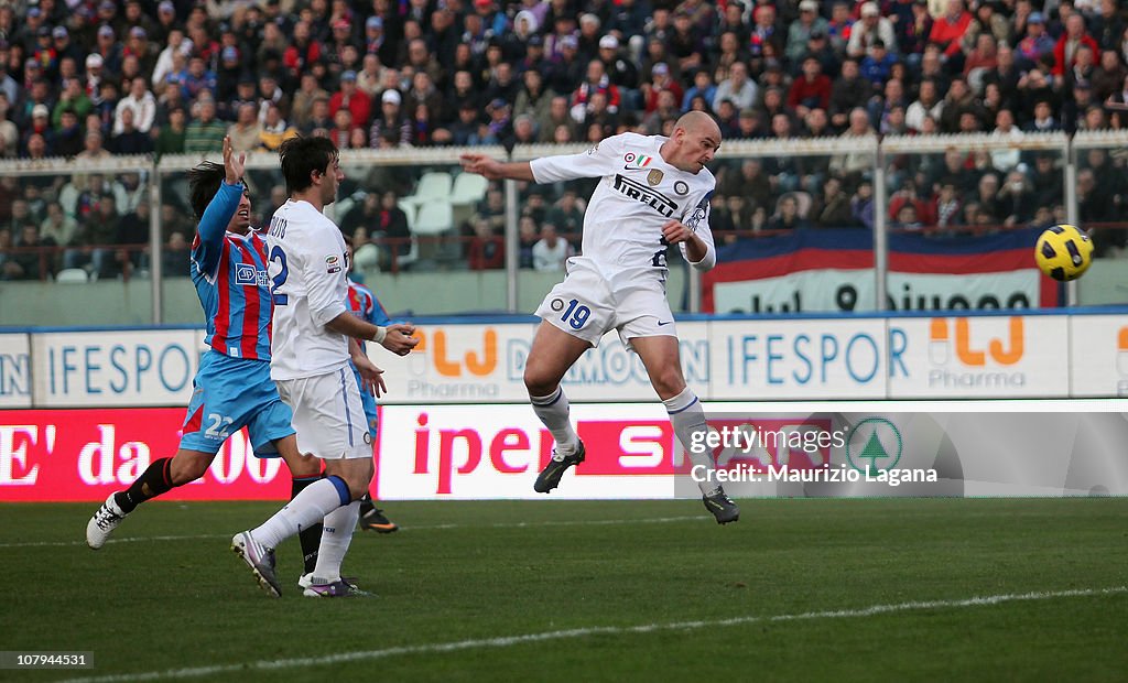 Catania Calcio v FC Internazionale Milano - Serie A