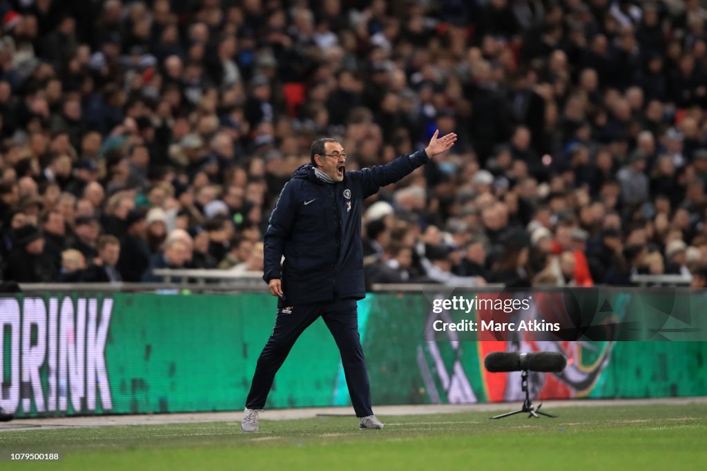 Tottenham Hotspur v Chelsea - Carabao Cup: Semi-Final First Leg