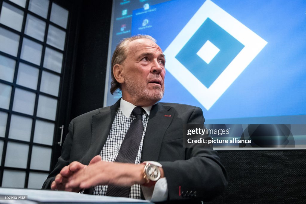 Jake Hunke JĂĽrgen Hunke, entrepreneur and former HSV president, speaks at a ...