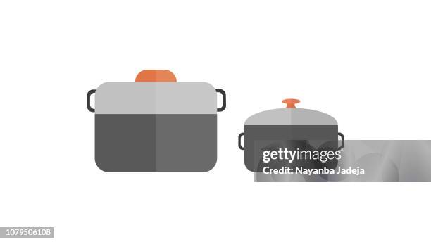 casserole isolated icon - casserole stock illustrations