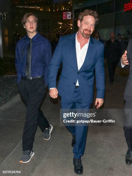 Max Martini is seen on January 08, 2019 in Los Angeles, California.