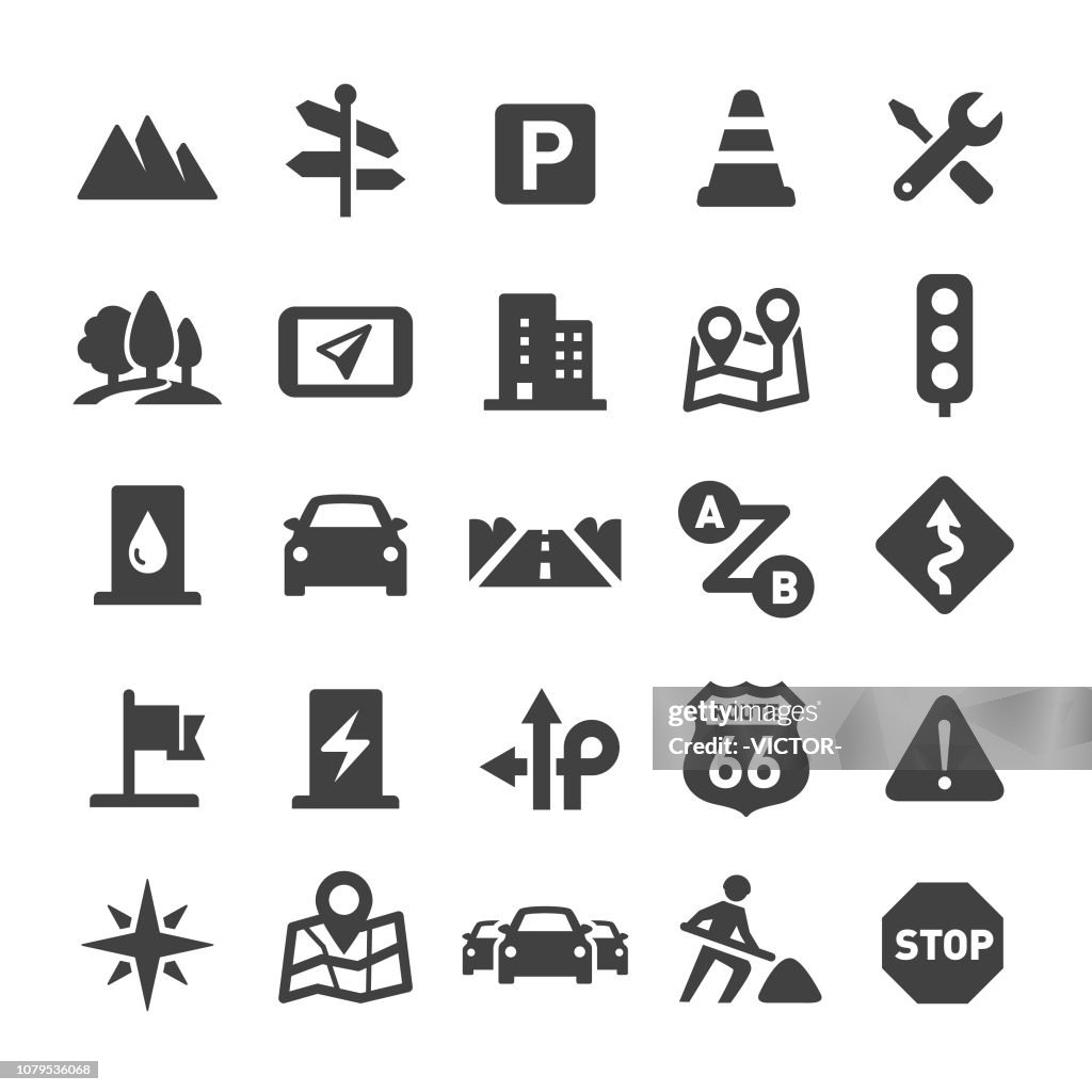 Road Trip Icons - Smart Series