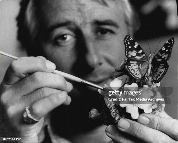 Rick Lewis with some of the collection on display at Prouds, City.The New Zealand Government has just given the artist Rick Lewis something of a...