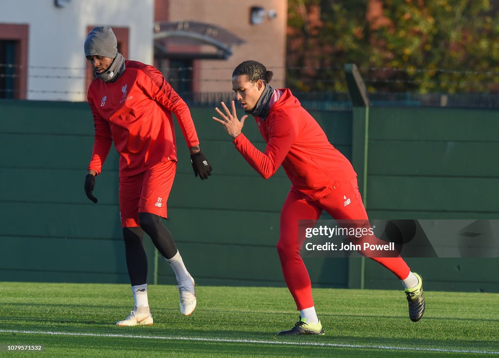 Liverpool Training Session