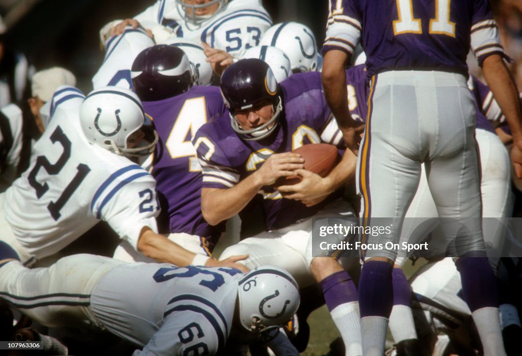 Baltimore Colts v Minnesota Vikings