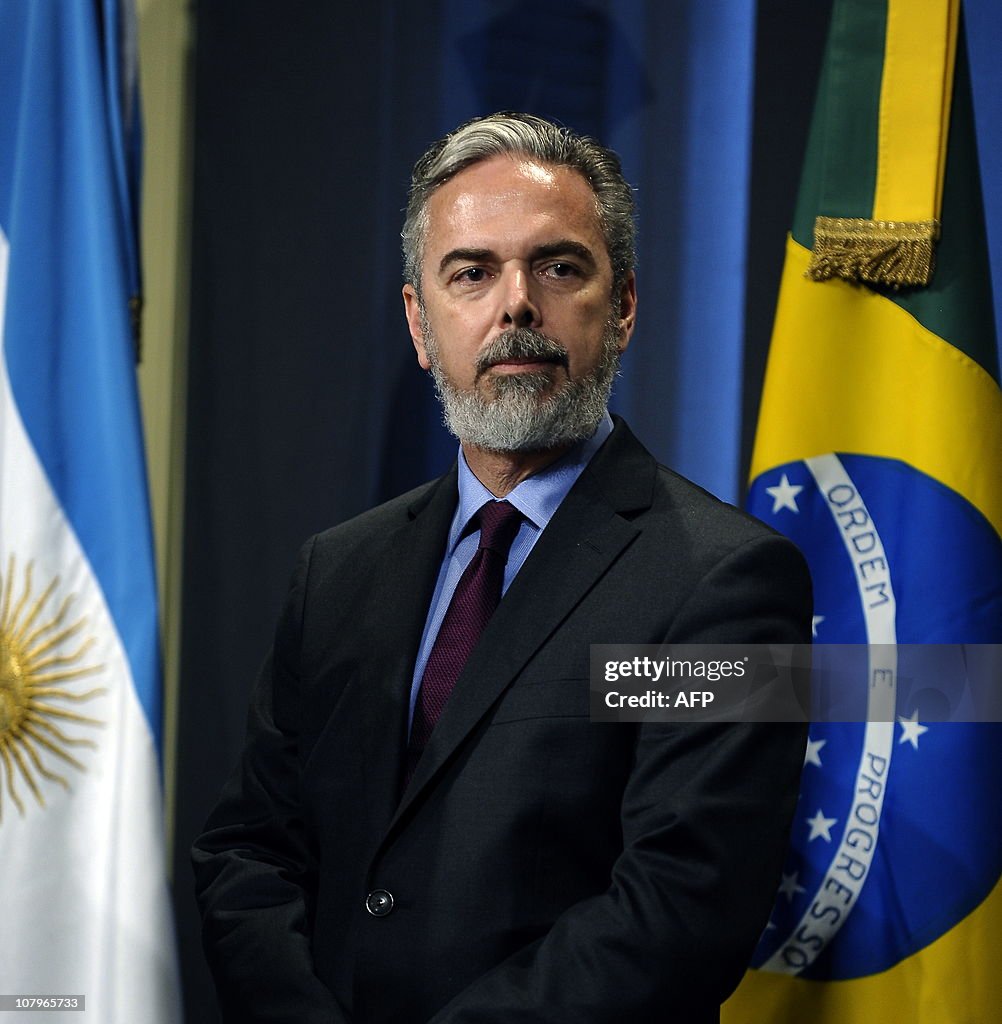 Brazil's Minister of Foreing Affairs Ant