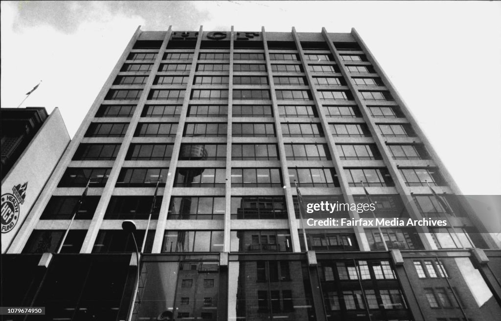 Hcf Building HCF Building in George street Sydney. May 8, 1989. . News Photo - Getty ...