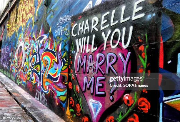 Street art in the Hosier Lane area of Melbourne. Hosier Lane is the Granddaddy of laneway art commissions in Melbourne and is arguably where the...