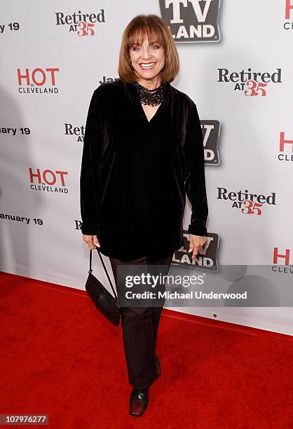 Actresse Valerie Harper arrives at the "Hot In Cleveland" and "Retired At 35" premiere party at Sunset Tower on January 10, 2011 in West Hollywood,...