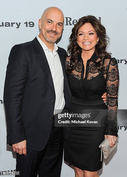 Actress Valerie Bertinelli and husband Tom Vitale attend TV Land's "Hot In Cleveland" And "Retired At 35" Premiere Party at Sunset Tower on January...