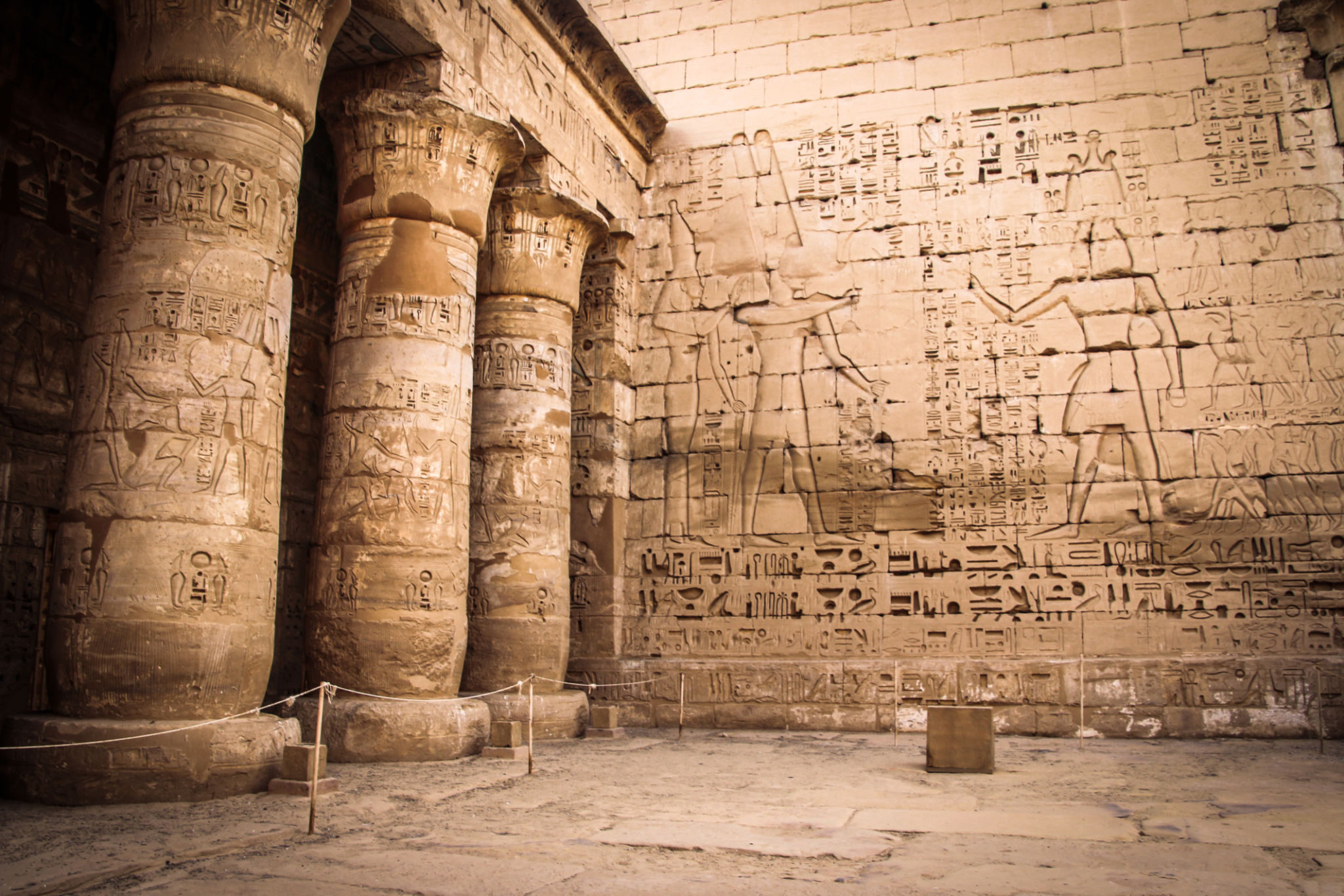 inside pyramid