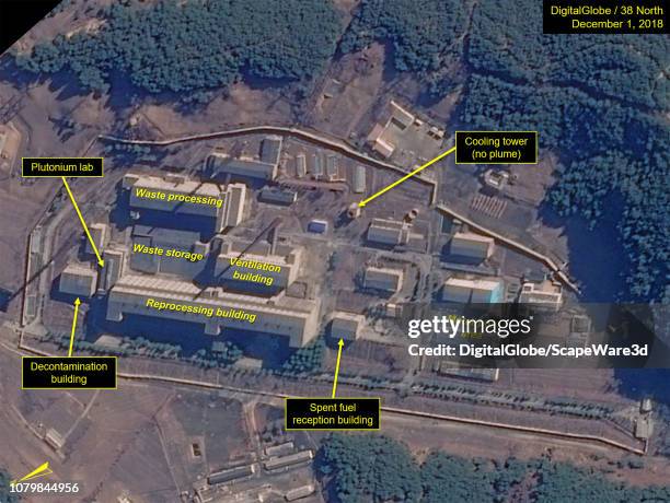 Figure 3A. No observable activity at the Radiochemical Laboratory. Credit: DigitalGlobe via Getty Images/38 North via Getty Images