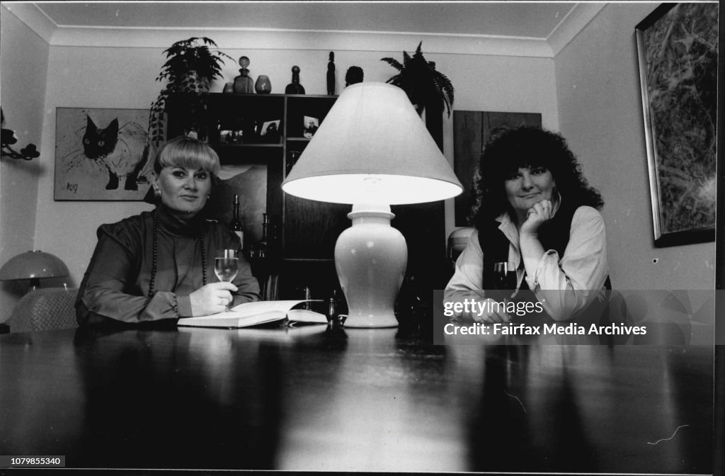 Valerie Swift (left) with friend Lynne Charlesworth.