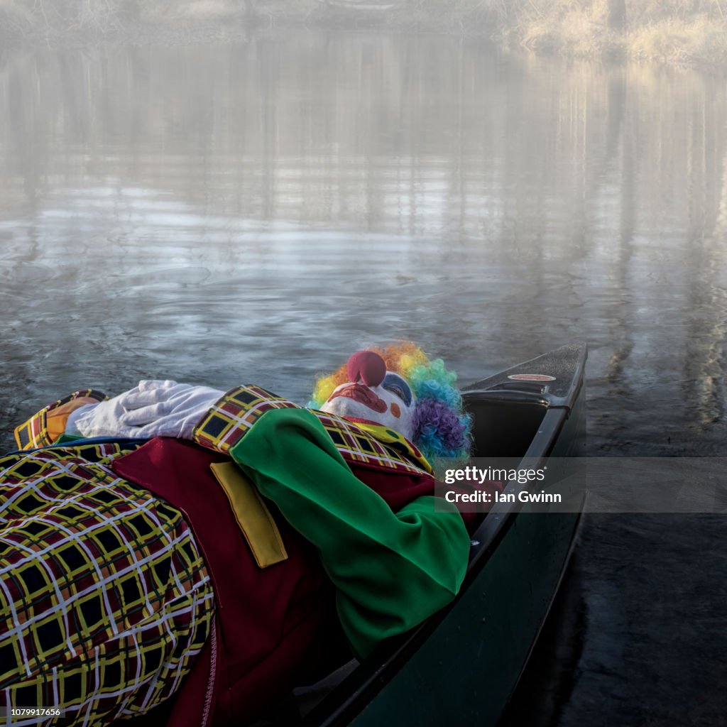 Clown in Canoe_2