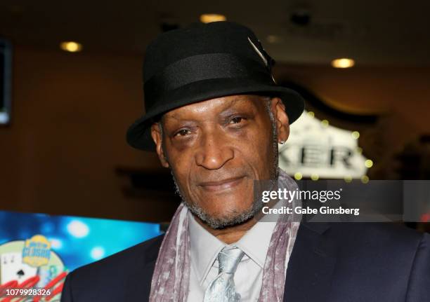 Actor Tony Todd attends the All in for CP celebrity charity poker event benefiting the One Step Closer Foundation's effort to fight Cerebral Palsy at...