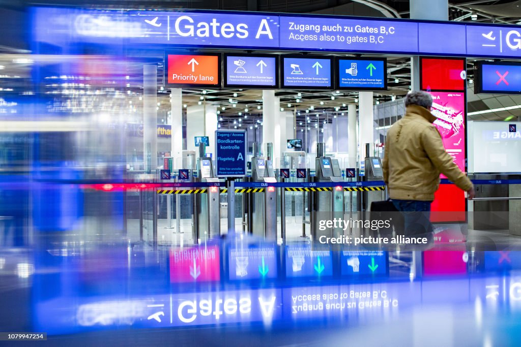 Warning strike at Düsseldorf airport