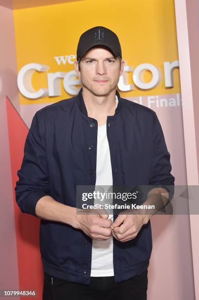 Ashton Kutcher attends WeWork Presents Second Annual Creator Global Finals at Microsoft Theater on January 9, 2019 in Los Angeles, California.