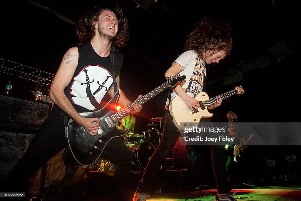 Miss May I With Pierce The Veil And A Bullet For A Pretty Boy In Concert - January 10, 2011