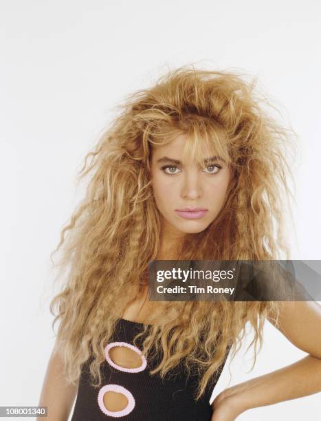 American singer Taylor Dayne, circa 1985.