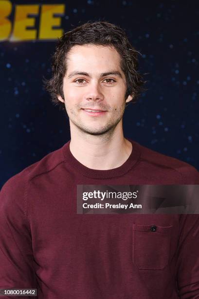 Dylan O'Brien attends Premiere Of Paramount Pictures' "Bumblebee" at TCL Chinese Theatre on December 09, 2018 in Hollywood, California.