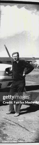 Const Gary Chapman Eastwood Highway Patrol Secretary NSW Police Aero Club. September 05, 1976. .