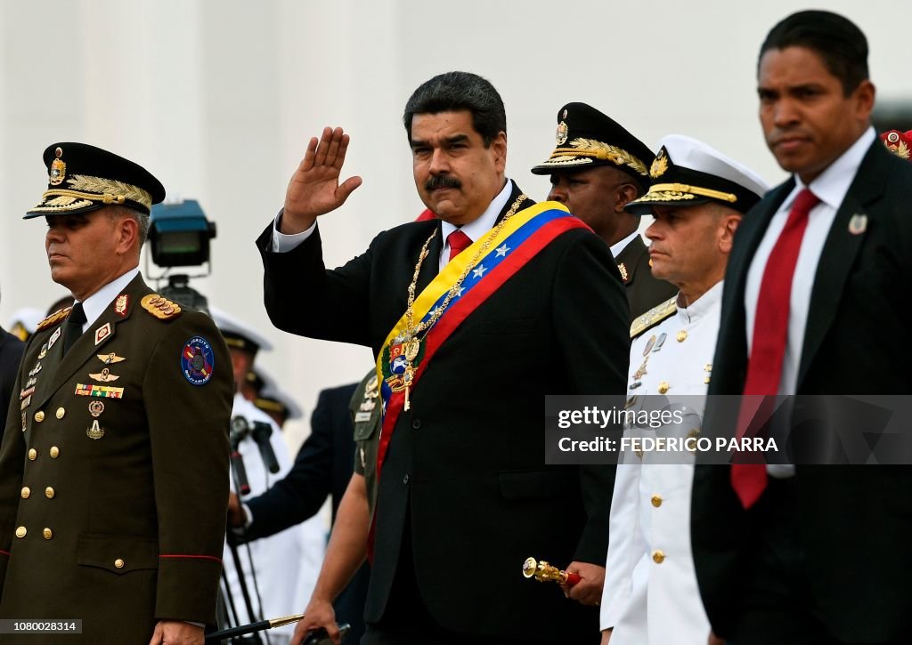 VENEZUELA-MADURO-SECOND-TERM-INAUGURATION