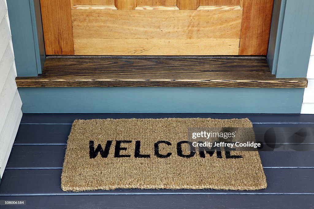 Welcome on Door Mat