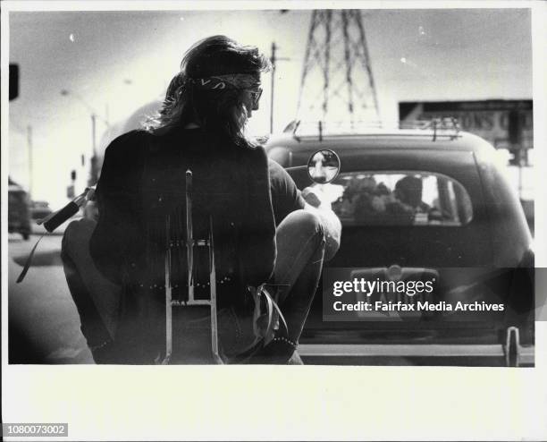 Two Bandido's were given a funeral at Rockwood cemetery. September 07, 1984. .